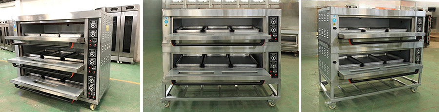 Gas Triple Deck Oven