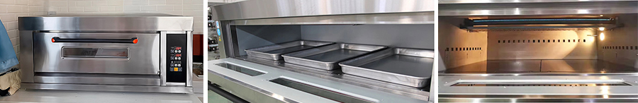 Gas Triple Deck Oven