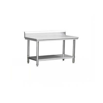 Backsplash 1500*700mm Stainless Steel Work Table T-1500B