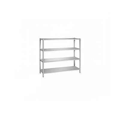 4 Tiers L1200XW500 MM Kitchen Stainless Steel Shelves S-1200